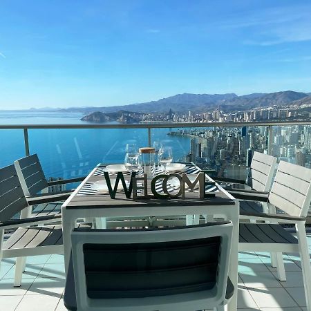 Апартаменты Skyline 41 Gran Lujo, Terraza Grande Y Vistas Al Mar - Planta 41 Бенидорм Экстерьер фото