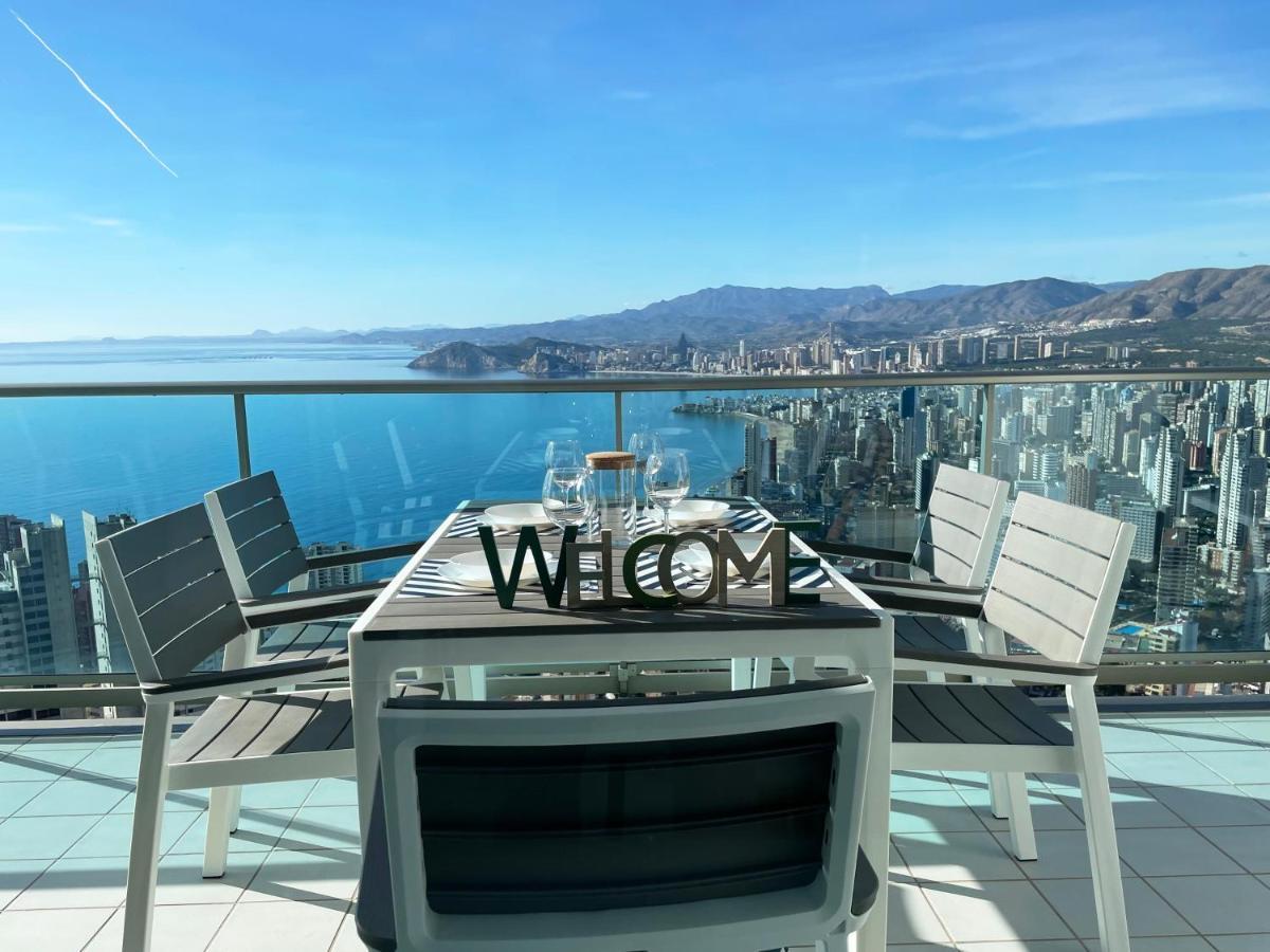 Апартаменты Skyline 41 Gran Lujo, Terraza Grande Y Vistas Al Mar - Planta 41 Бенидорм Экстерьер фото