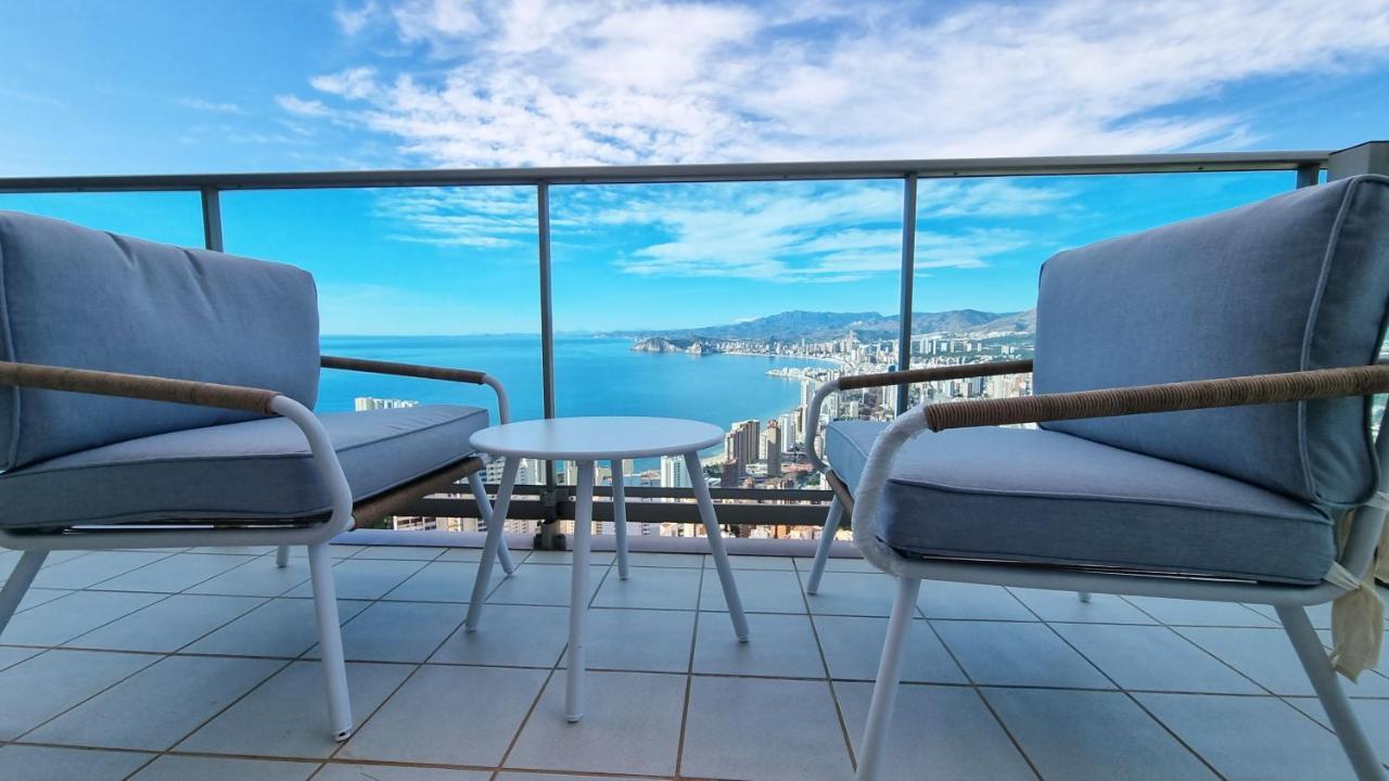 Апартаменты Skyline 41 Gran Lujo, Terraza Grande Y Vistas Al Mar - Planta 41 Бенидорм Экстерьер фото