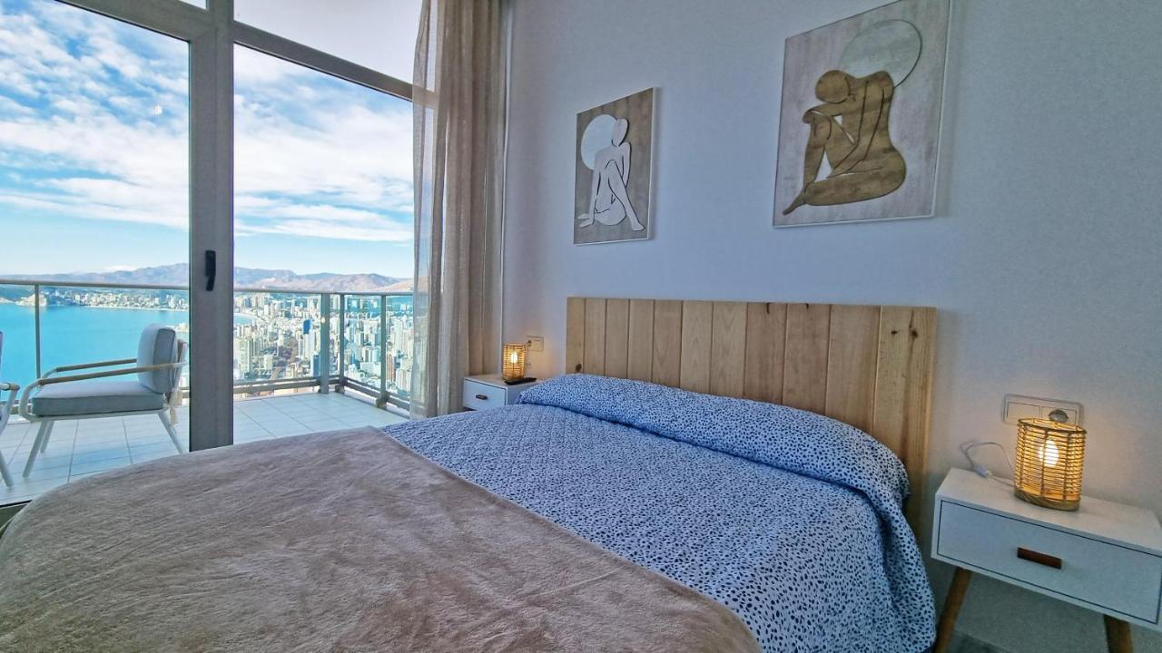 Апартаменты Skyline 41 Gran Lujo, Terraza Grande Y Vistas Al Mar - Planta 41 Бенидорм Экстерьер фото