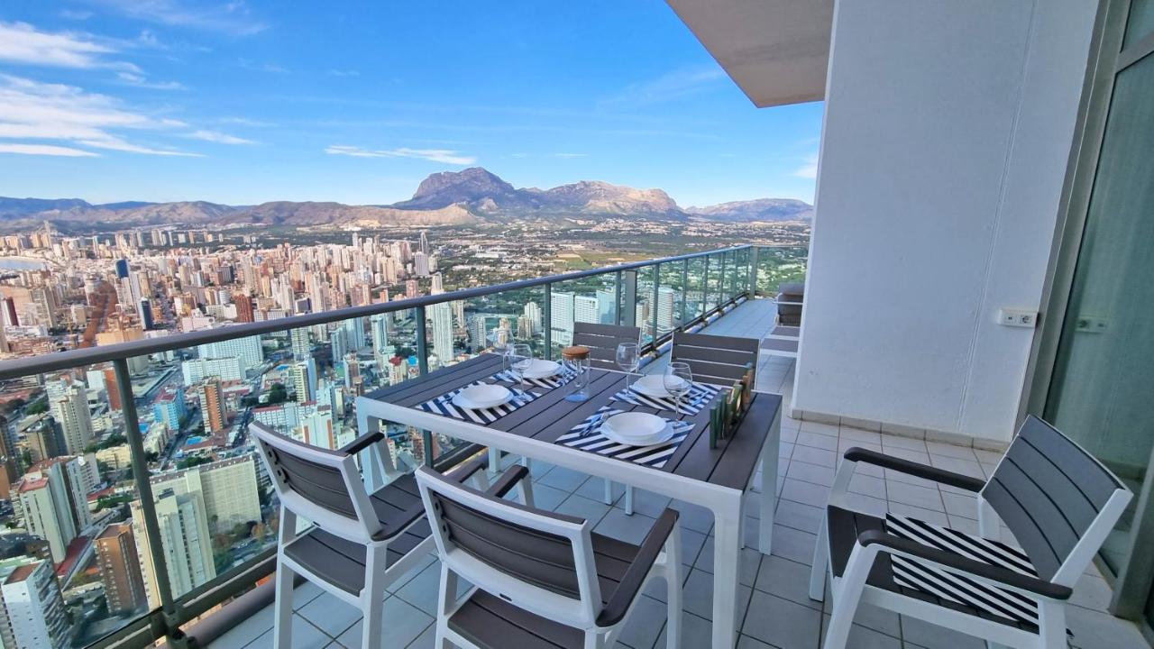Апартаменты Skyline 41 Gran Lujo, Terraza Grande Y Vistas Al Mar - Planta 41 Бенидорм Экстерьер фото